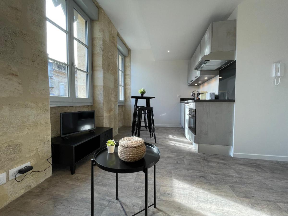 Superbes Studios De Charme, Lumineux Et Climatises En Plein Centre Bordeaux Luaran gambar